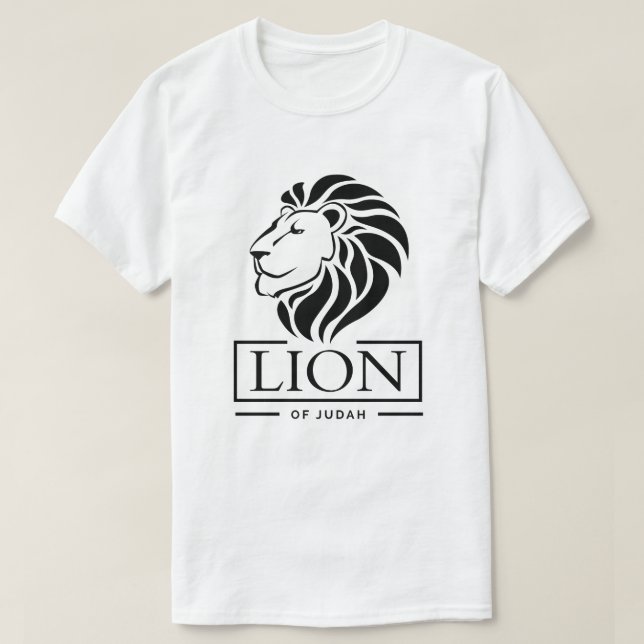 Lion of Judah - Jah Rastafari - Reggae Roots Shirt (Design vorne)