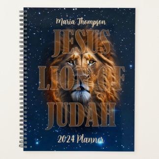Lion Of Judah Personnalisé Planificateur De Texte