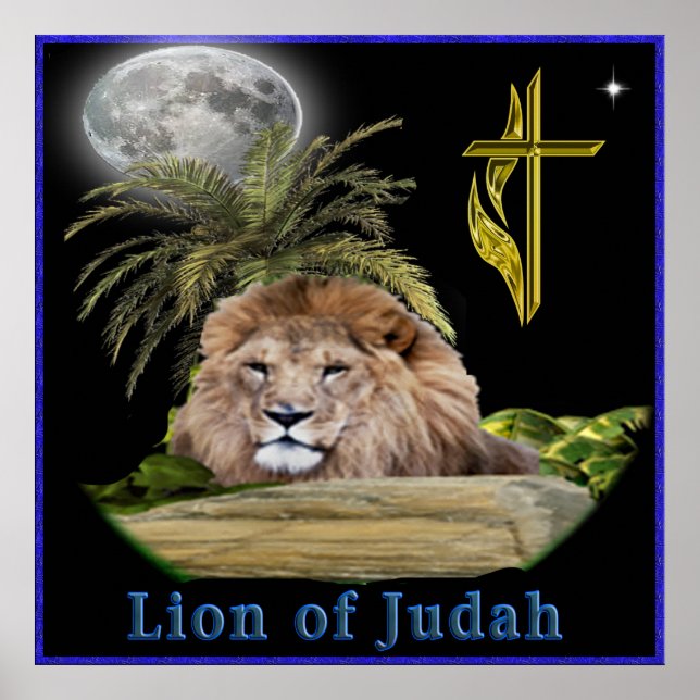 Lion of Judah Posters Poster (Vorne)