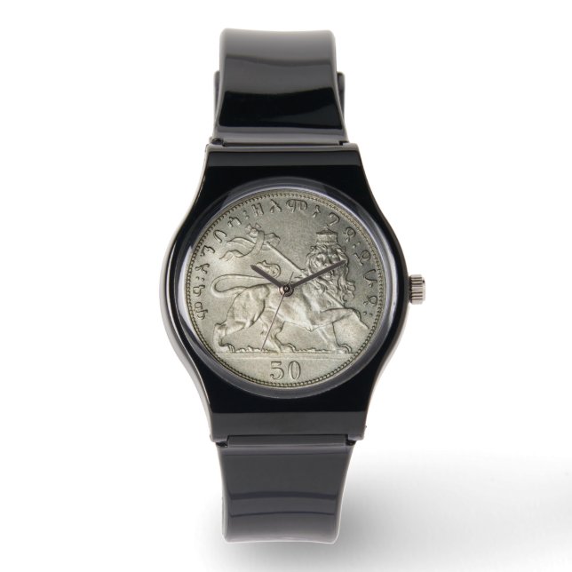 Lion of Judah Rasta Reggae Roots eWatch  Armbanduhr (Vorderseite)