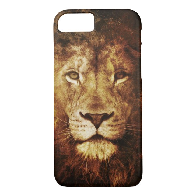 Lion of Judah - Rastafari - iPhone Case (Rückseite)