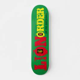 LION ORDER  JMT Skateboard, 7¾" Deck Skateboard
