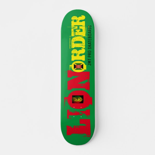 LION ORDER  JMT Skateboard, 7¾" Deck Skateboard (Vorne)