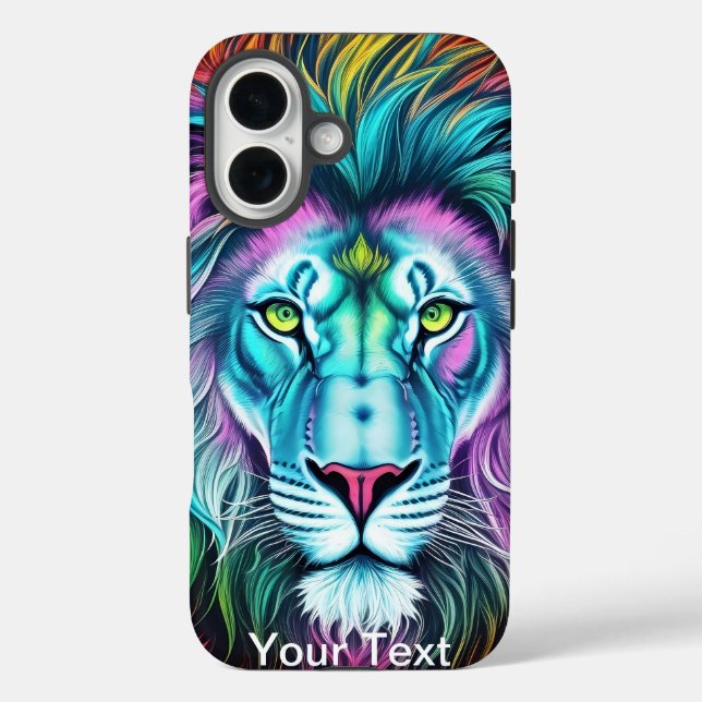 Lion OtterBox Einzigartige Natur und Natur iPhone 16 Hülle (Rückseite)