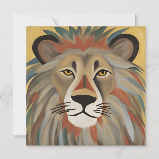Lion Painting (Vorderseite)