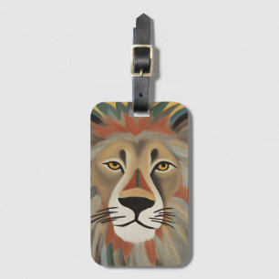 Lion Painting Gepäckanhänger