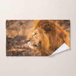 Lion peignant le Roi d'or Art