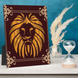 Lion Plaque Fotoplatte