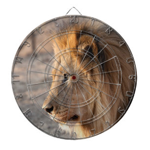 Lion Portrait Dartscheibe