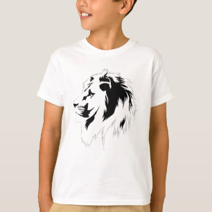 Lion Portrait (schwarz) T-Shirt