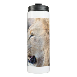 Lion Portrait Thermosbecher