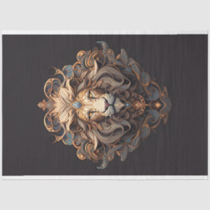 Lion Portrait Tissue Paper Seidenpapier