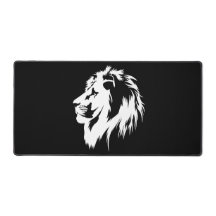 Lion Portrait (weiß)