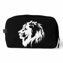 Lion Portrait (weiß)