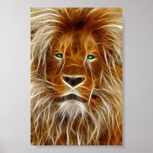 Lion Poster (Vorne)