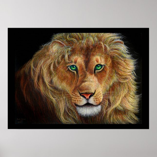 Lion Poster (Vorne)
