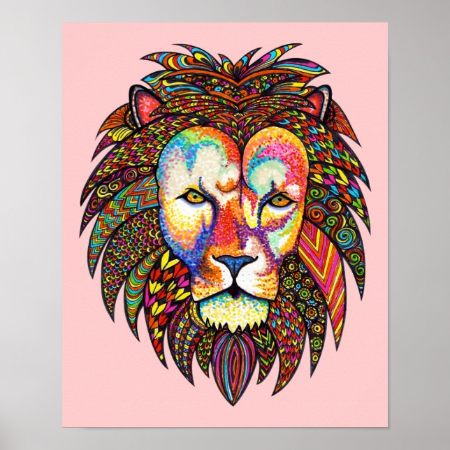 Lion Poster (Vorne)
