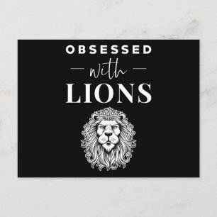 Lion Postkarte