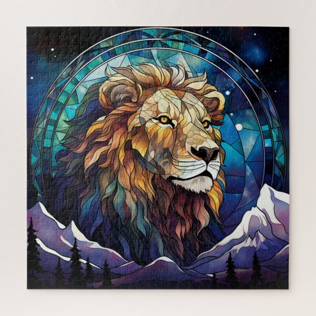 Lion Puzzle (Vertikal)