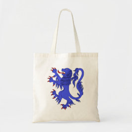 Lion Rampant Azure Tragetasche