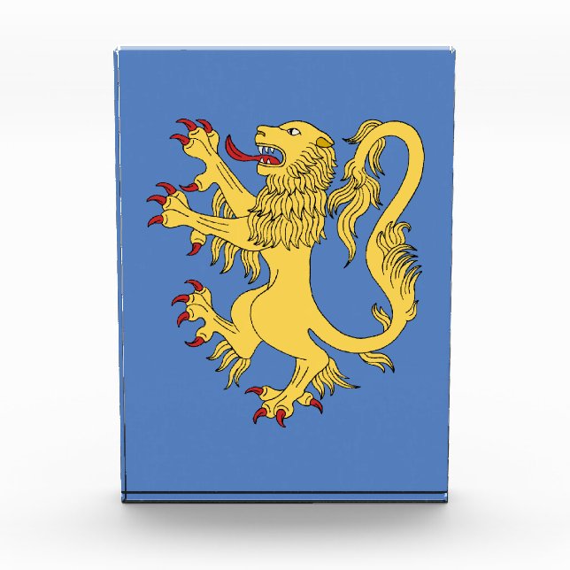 Lion Rampant Fotoblock (Vorderseite)
