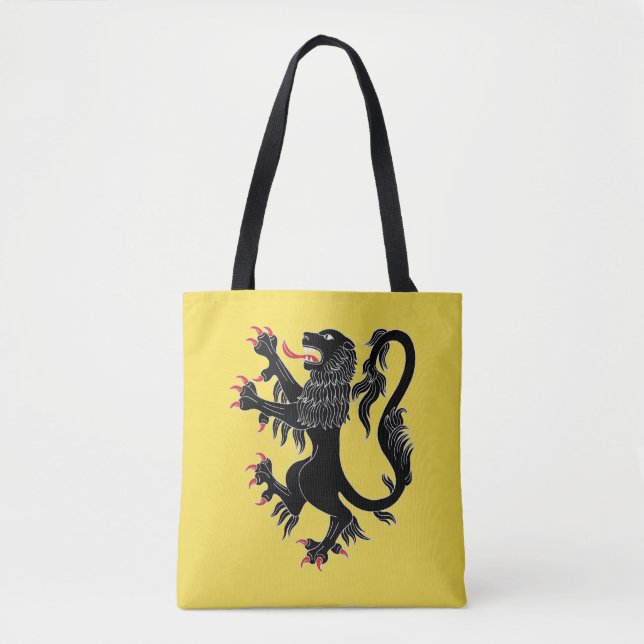 Lion Rampant Sable Tasche (Vorderseite)