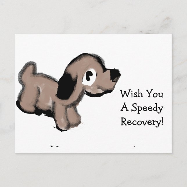 Lion Recovery Card Postkarte (Vorderseite)