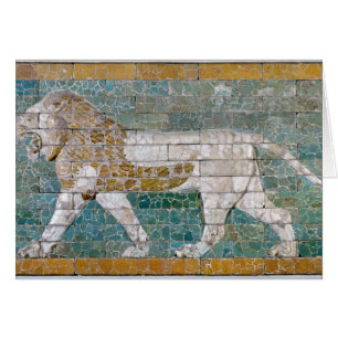 Lion représentant Ishtar