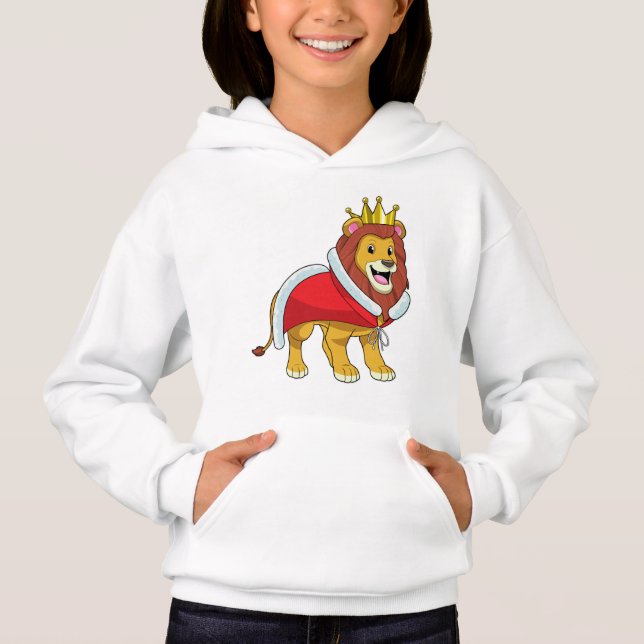 Lion roi avec Couronne & Cap (Devant)