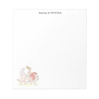Lion rose avec Bloc-notes pour petite fille