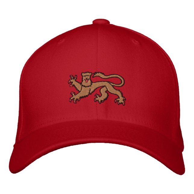 Lion royal casquette brodé (Devant)