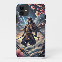 Lion Samurai Coque iphone