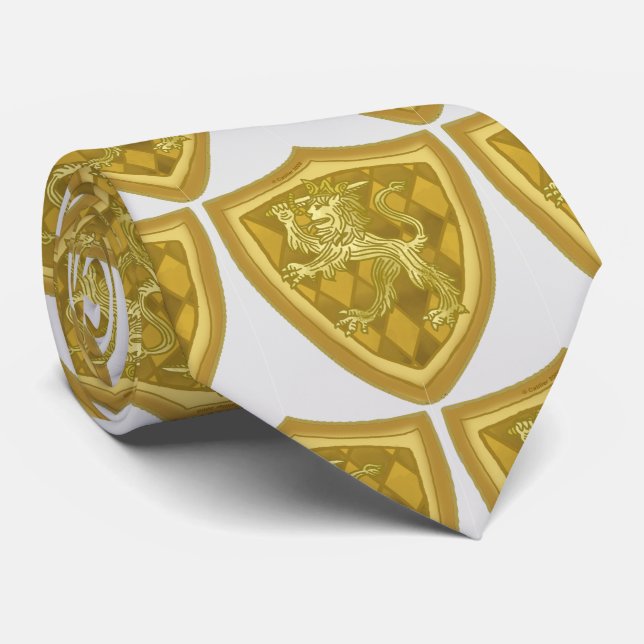 Lion Shield Familienwappen Krawatte (Gerollt)