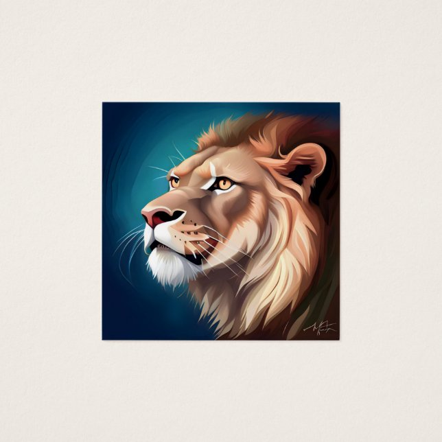 Lion Side Posed Portrait-56557 (Vorderseite)