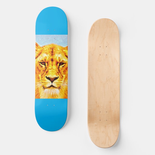 Lion Skateboard (Vorderseite)