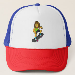 Lion Skater Skateboard Truckerkappe