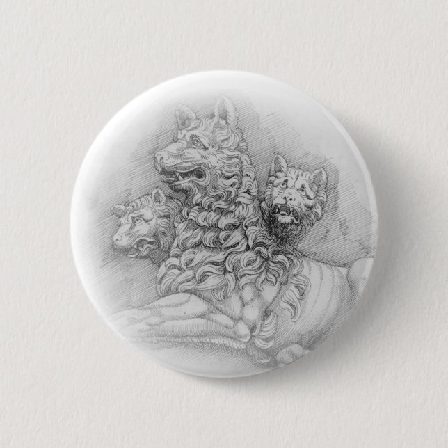 Lion statue study - Pierre Jacques button (Vorderseite)