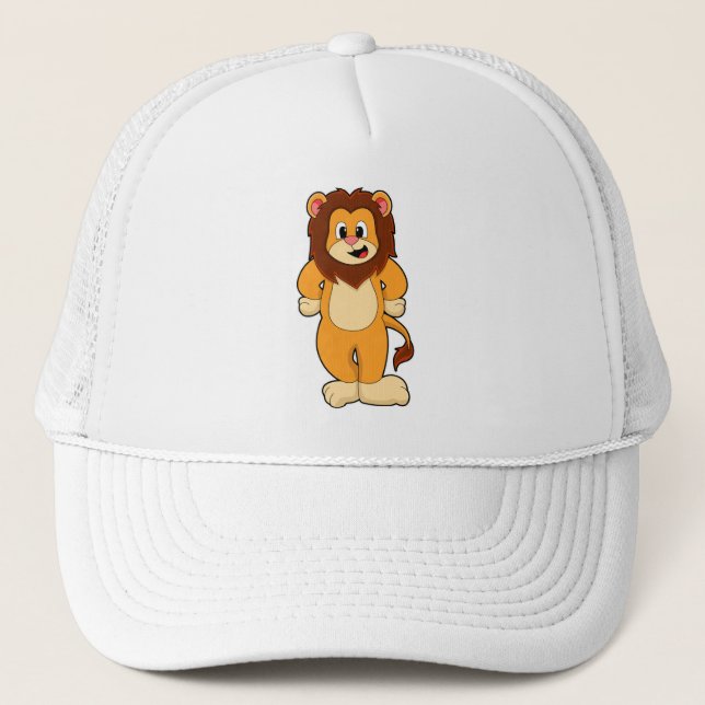 Lion stehend truckerkappe (Vorderseite)
