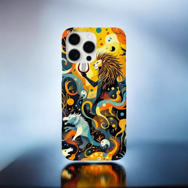Lion Sun iPhone 16 Pro Max Hülle (Von Creator hochgeladen)