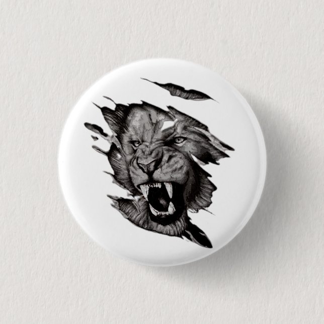Lion T - Shirt Button (Vorderseite)