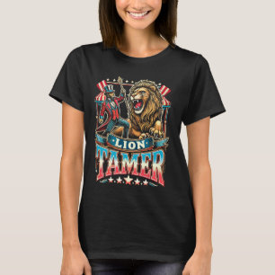 Lion Tamer Kostüm Ringmaster Kostüm Halloween T-Shirt