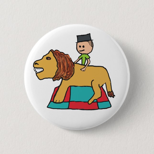 Lion Taming Button (Vorderseite)