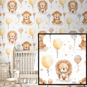 Lion Teddy Bear Balloons Tapete