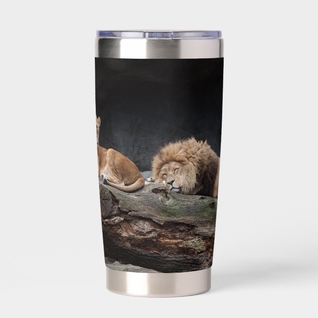 Lion Thermobecher (Rückseite)