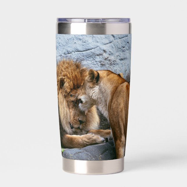 Lion Thermobecher (Rückseite)