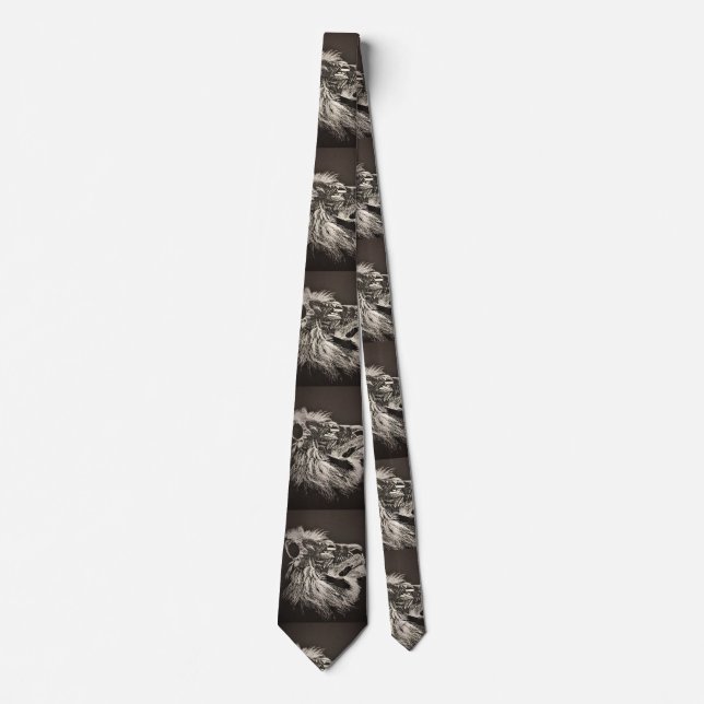 Lion tie krawatte (Vorderseite)