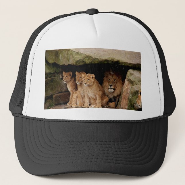 Lion Truckerkappe (Vorderseite)