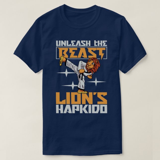 Lion tut Hapkido T-Shirt (Design vorne)