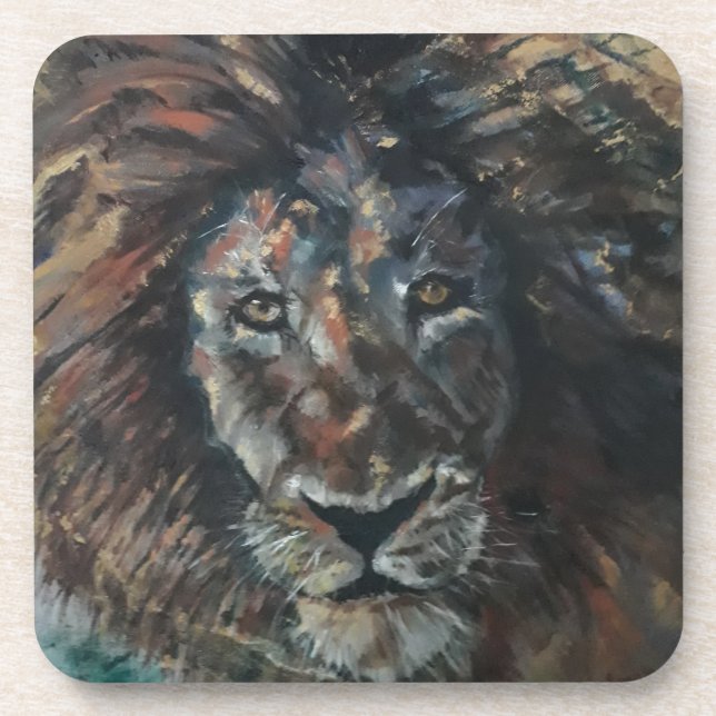 Lion Untersetzer (Vorderseite)