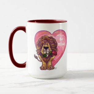 Lion Valentinstag Tasse
